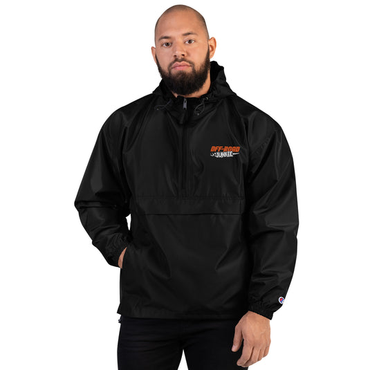 Off-Road Junkie Embroidered Packable Jacket