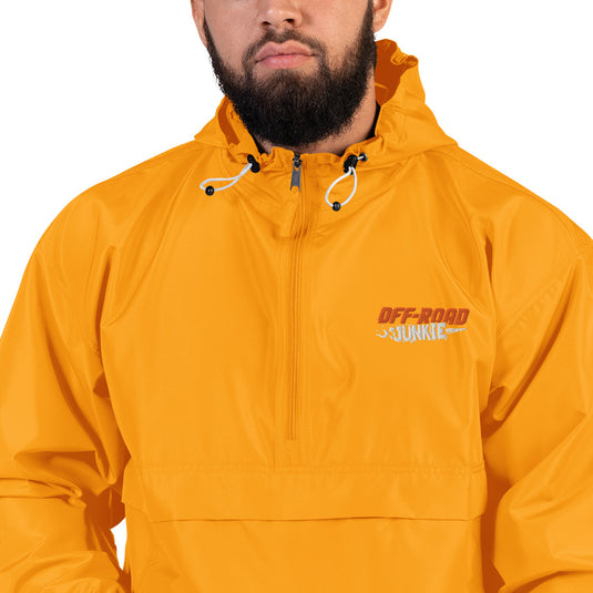 Off-Road Junkie Embroidered Packable Jacket