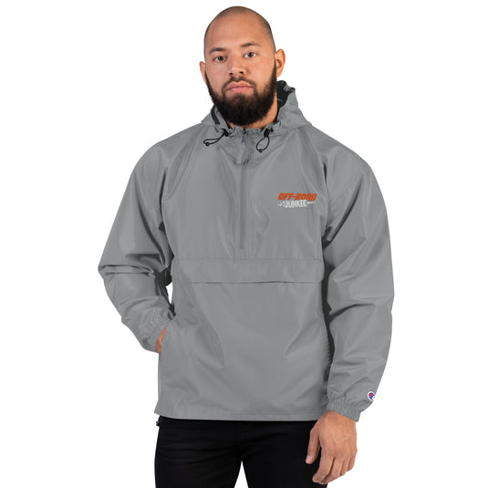 Off-Road Junkie Embroidered Packable Jacket