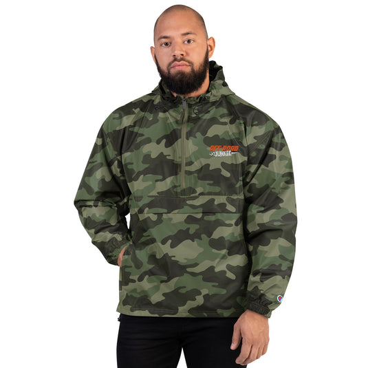 Off-Road Junkie Embroidered Packable Jacket