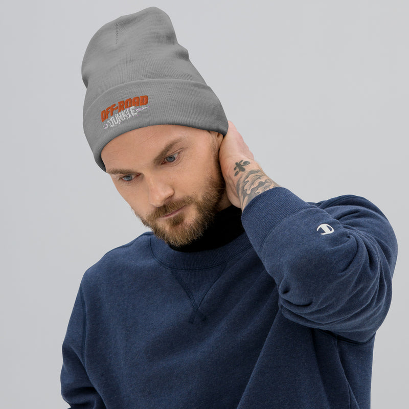 Load image into Gallery viewer, Off-Road Junkie Embroidered Beanie
