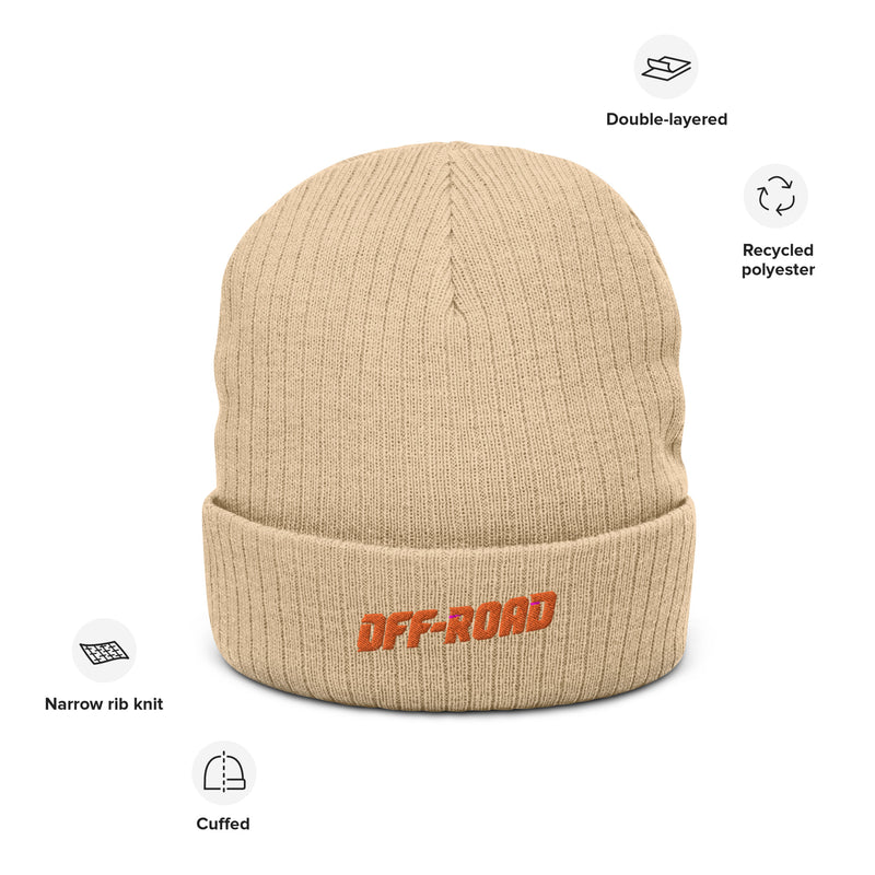 Load image into Gallery viewer, OFF-ROAD Ribbed Knit Beanie
