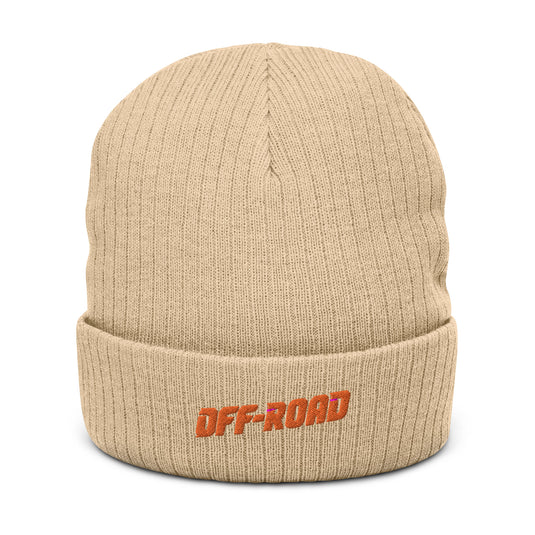 OFF-ROAD Ribbed Knit Beanie