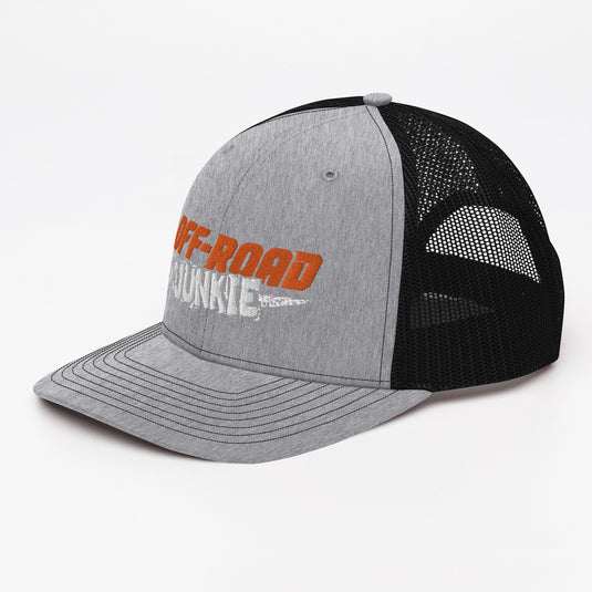 Off-Road Junkie Embroidered Trucker Cap