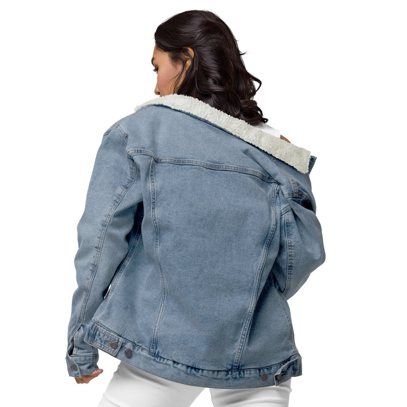 Load image into Gallery viewer, Off-Road Junkie Denim Sherpa Jacket
